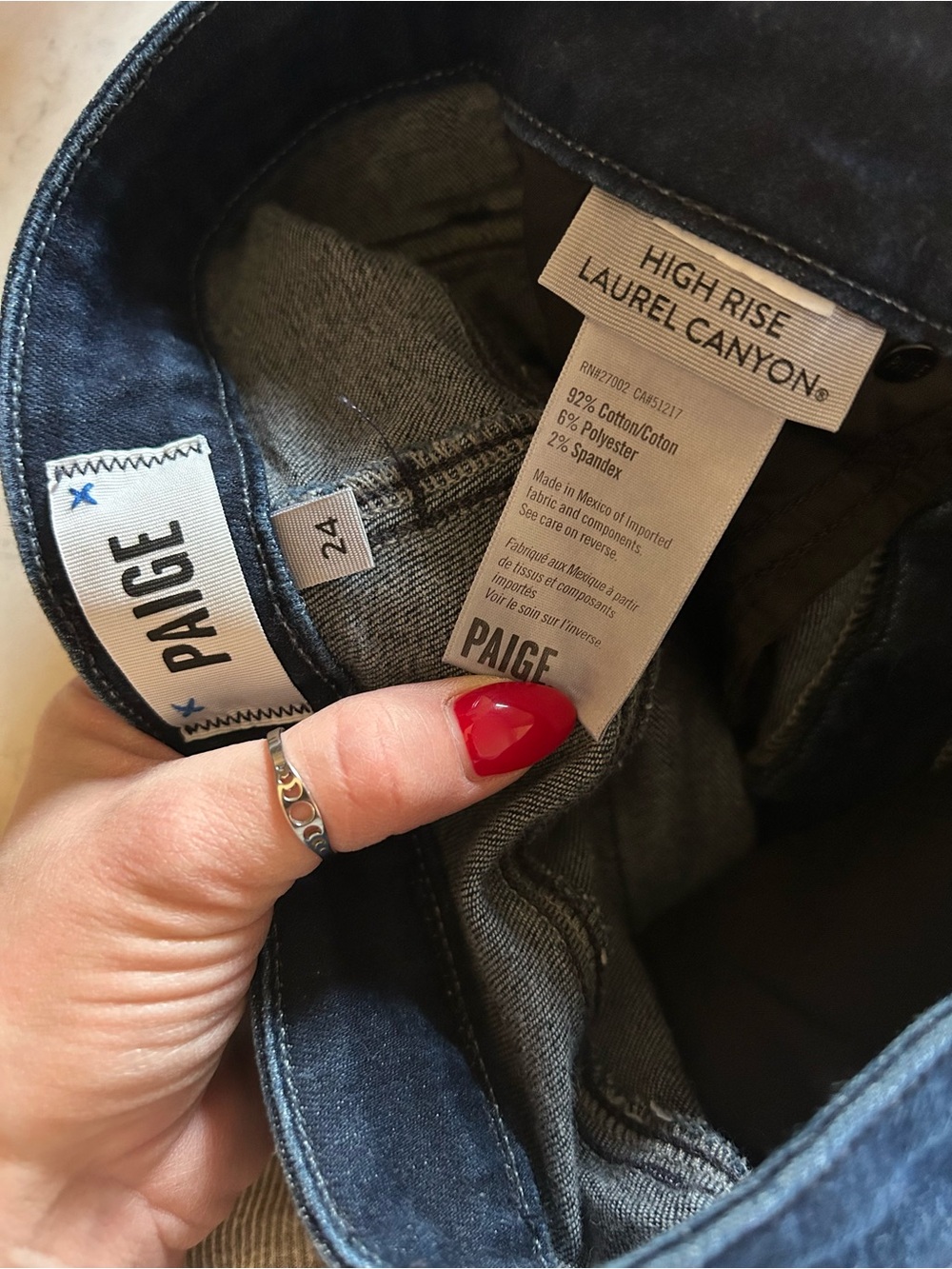 PAIGE Laurel Canyon High-Rise Bootcut Jeans - Picture 7 of 16
